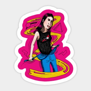 Top Model Sticker